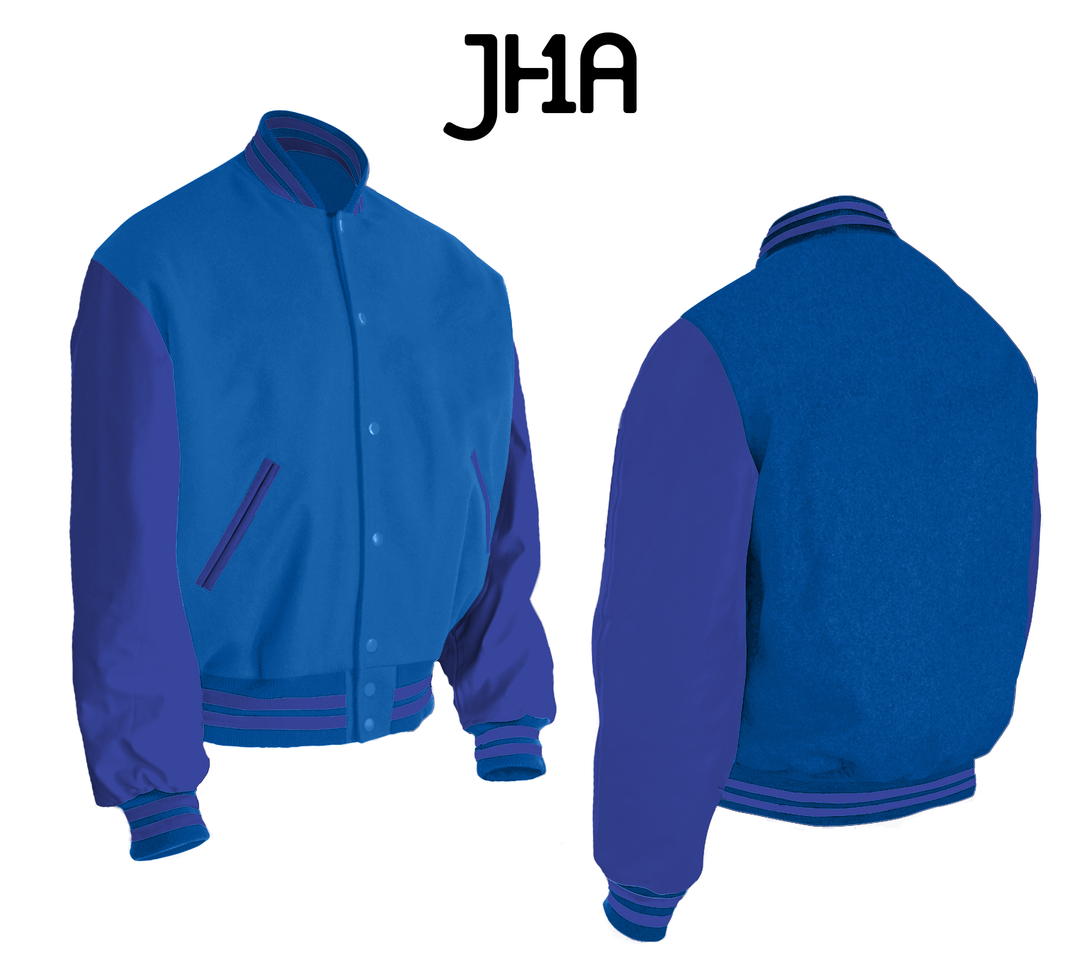 Varsity Jacket | Columbia Blue