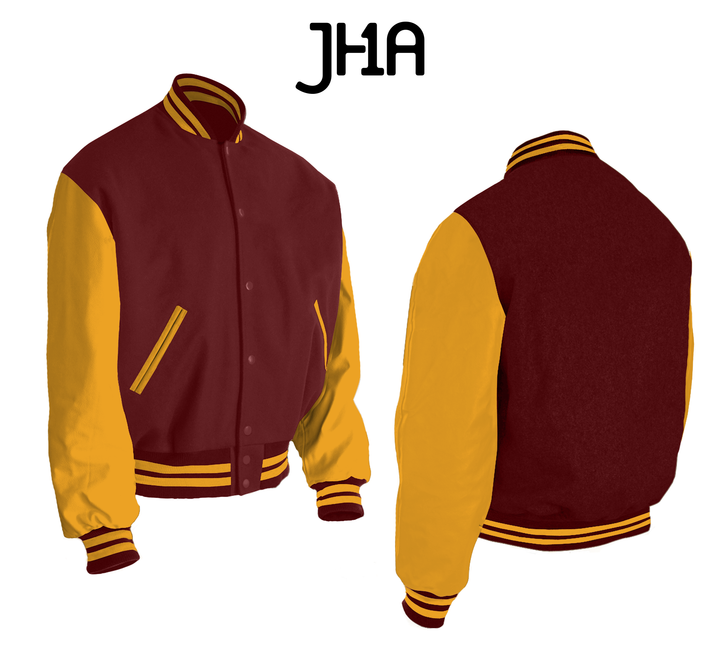 Varsity Jacket | Dark Cardinal