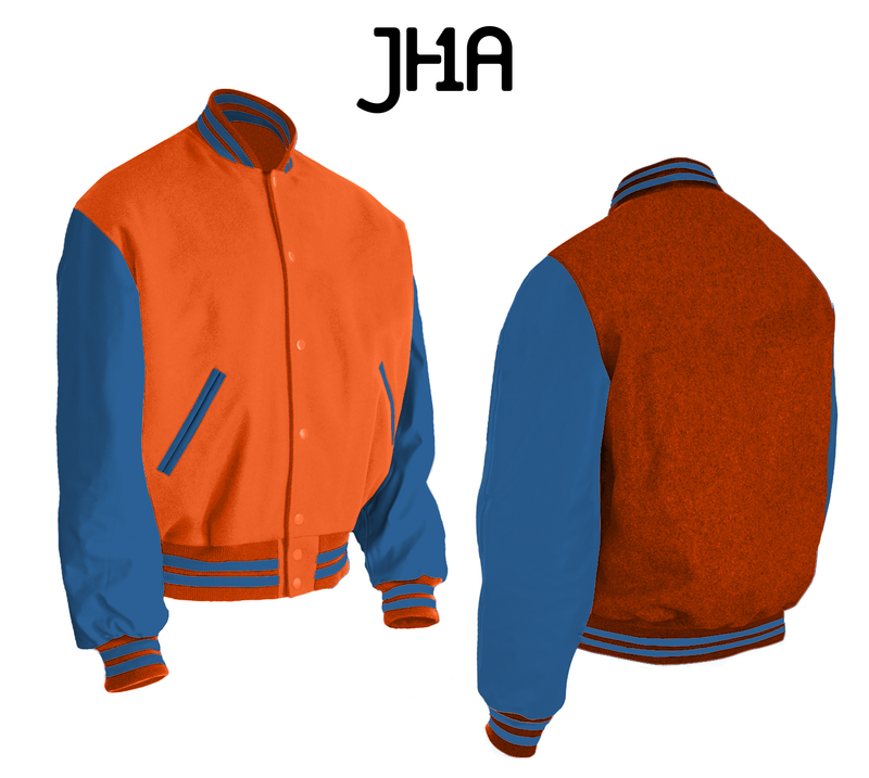 Varsity Jacket Orange