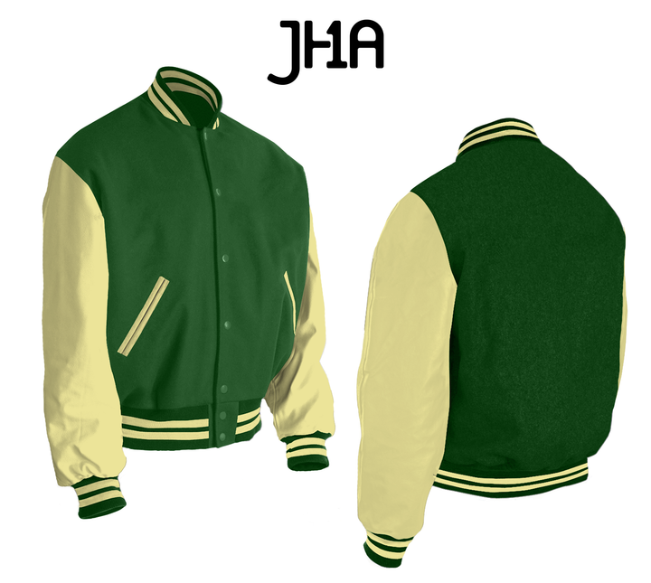Varsity Jacket | Baylor Green