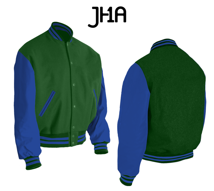 Varsity Jacket | Baylor Green