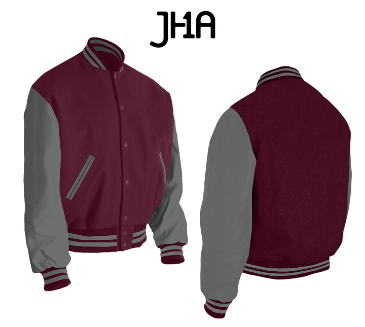 Varsity Jacket | Cherry Wine