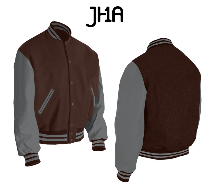 Varsity Jacket | Brown