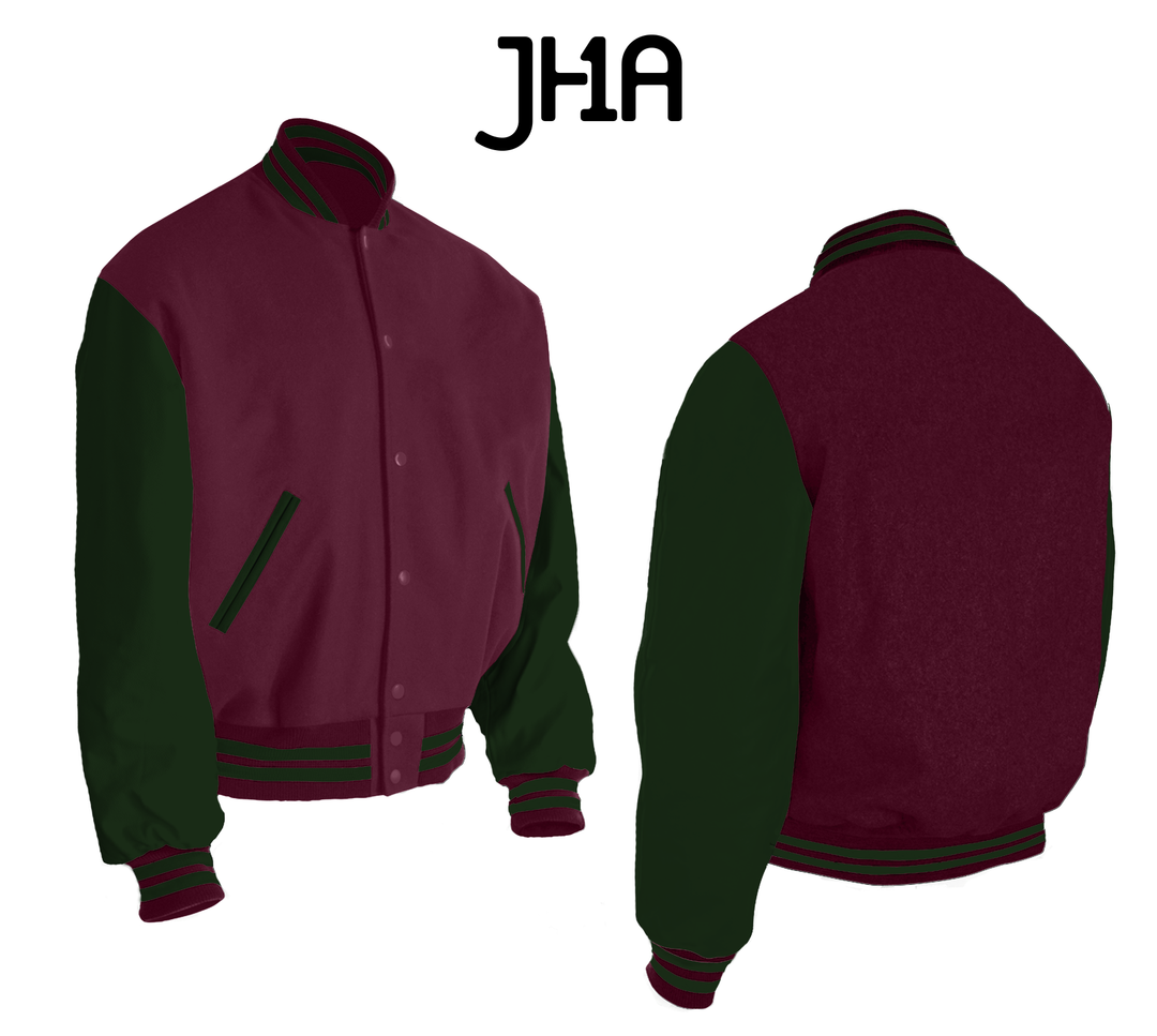 Varsity Jacket | Cherry Wine