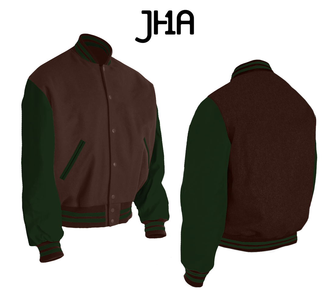 Varsity Jacket | Brown