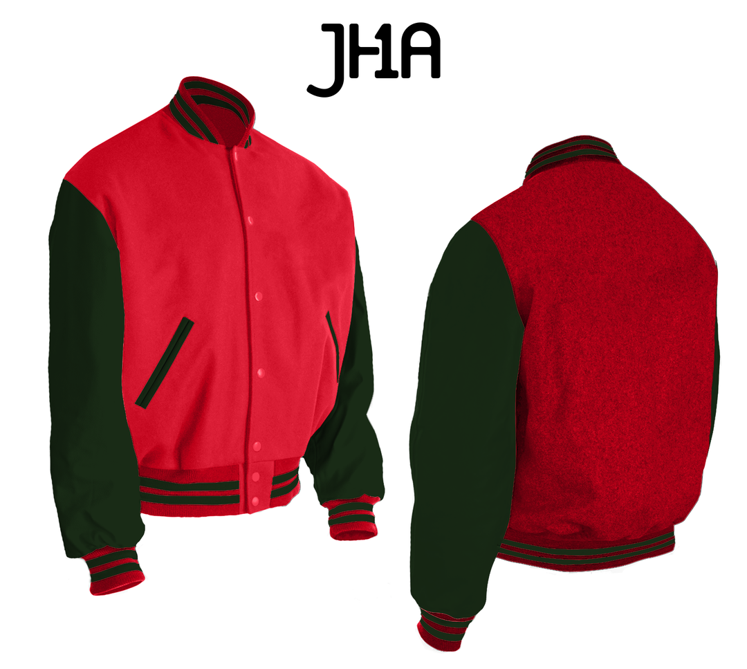 Varsity Jacket | California Red