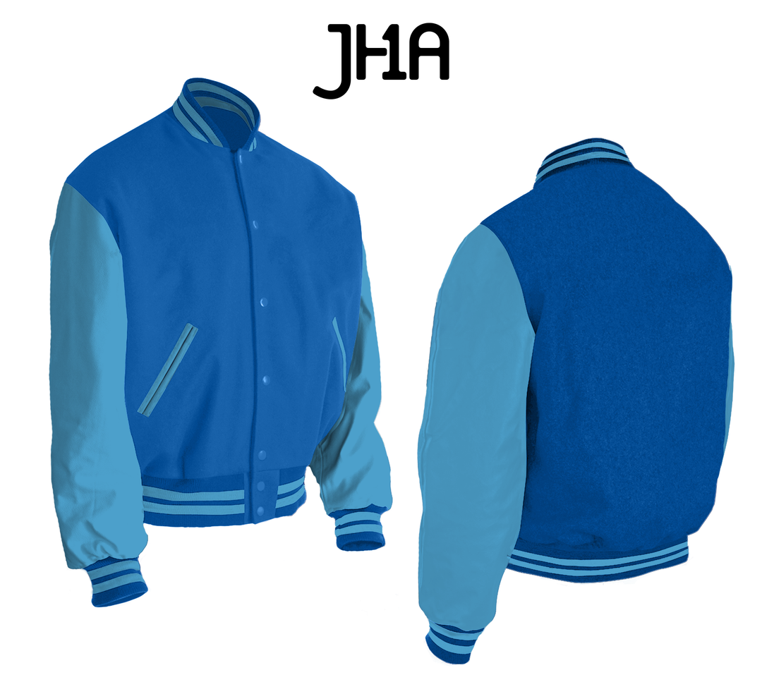 Varsity Jacket | Columbia Blue