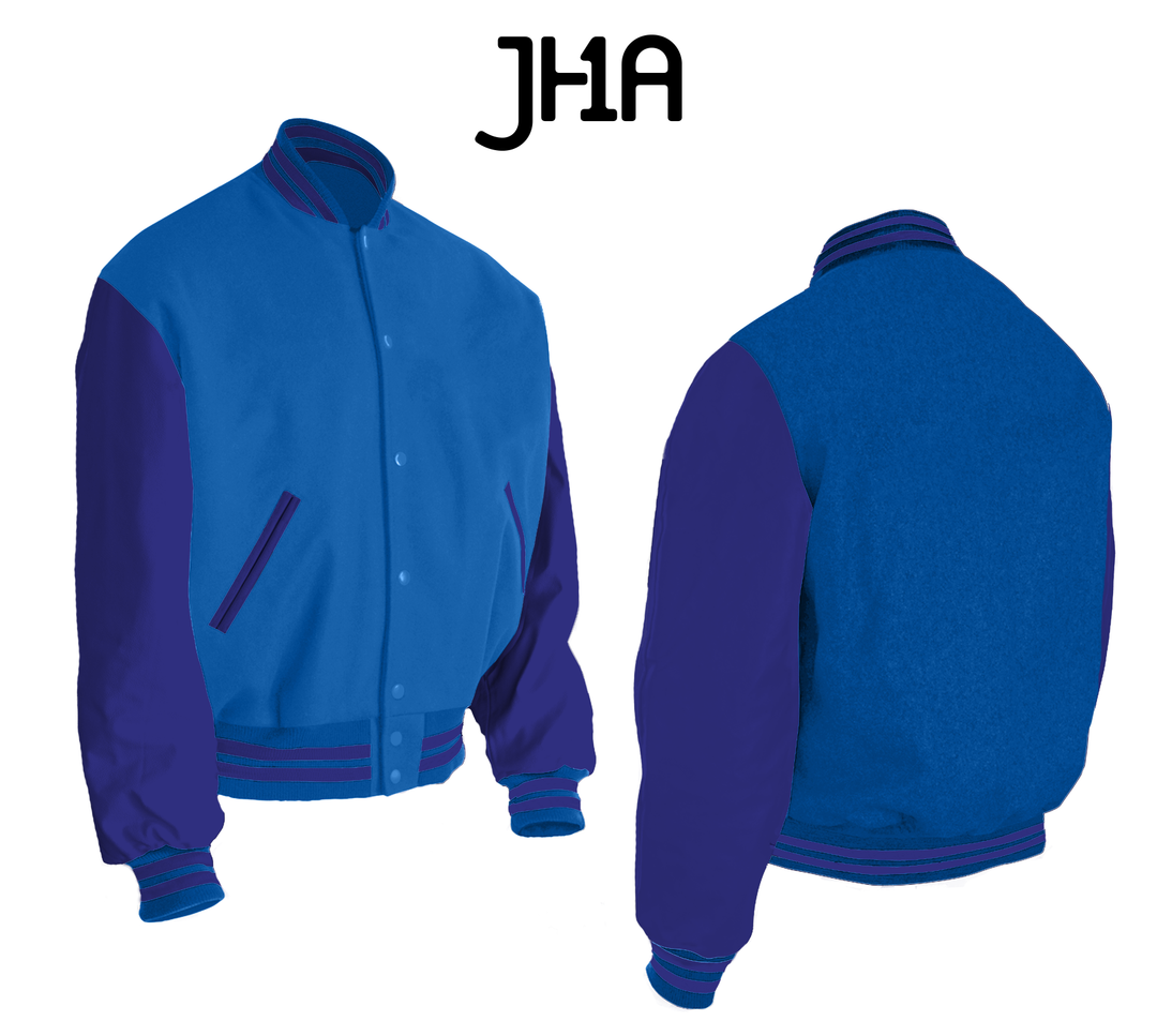 Varsity Jacket | Columbia Blue