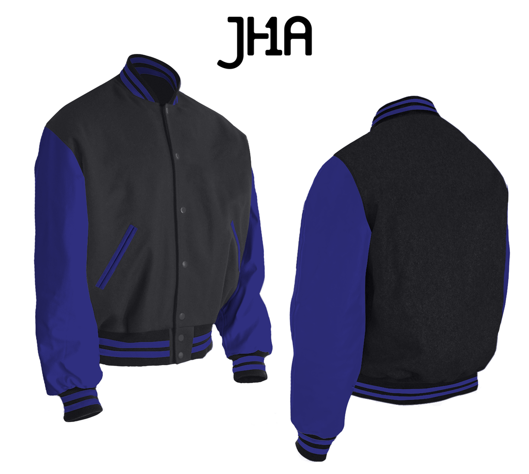 Varsity Jacket | Dark Grey