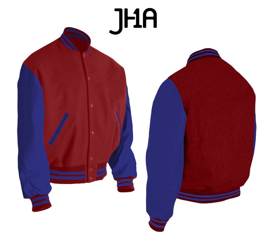 Varsity Jacket | Light Cardinal