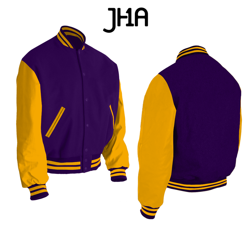 Varsity Jacket Special Purple JHA Company Shop