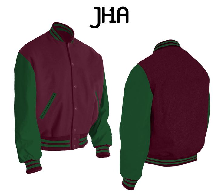 Varsity Jacket | Cherry Wine