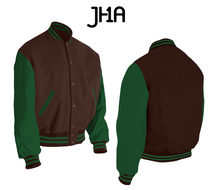 Varsity Jacket | Brown
