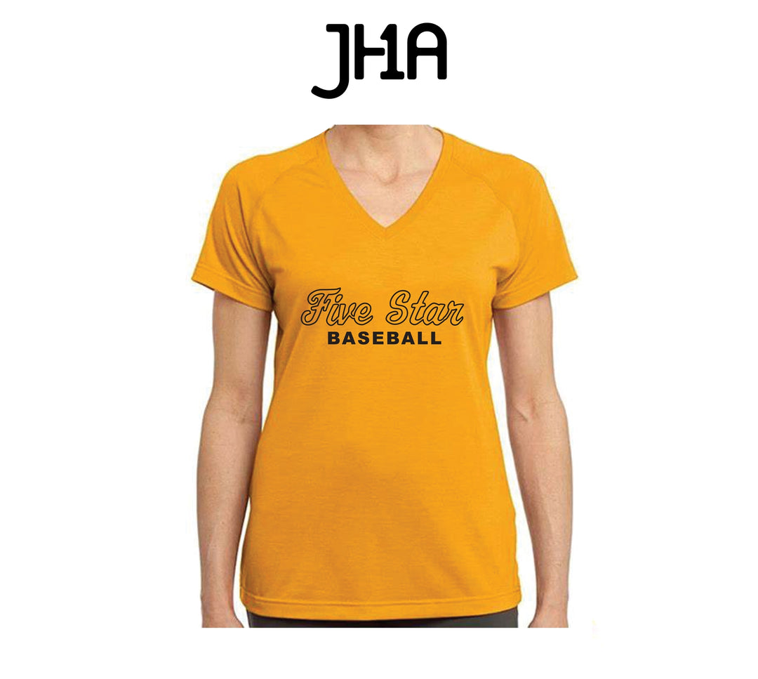 Ladies Bella Canvas V-Neck | Five Star Baseball