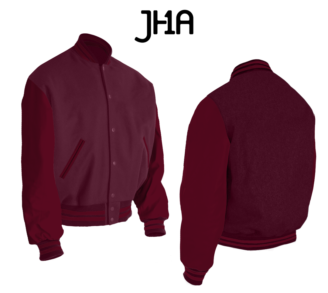 Varsity Jacket | Cherry Wine