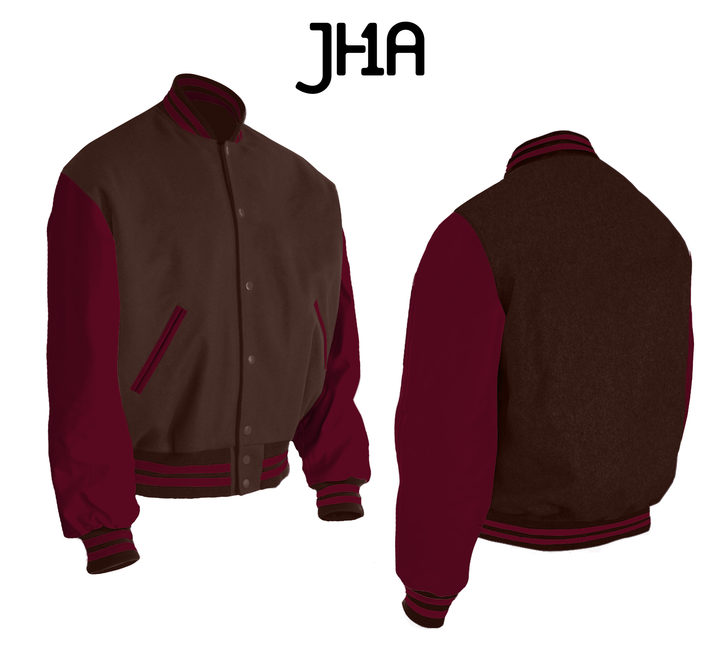 Varsity Jacket | Brown