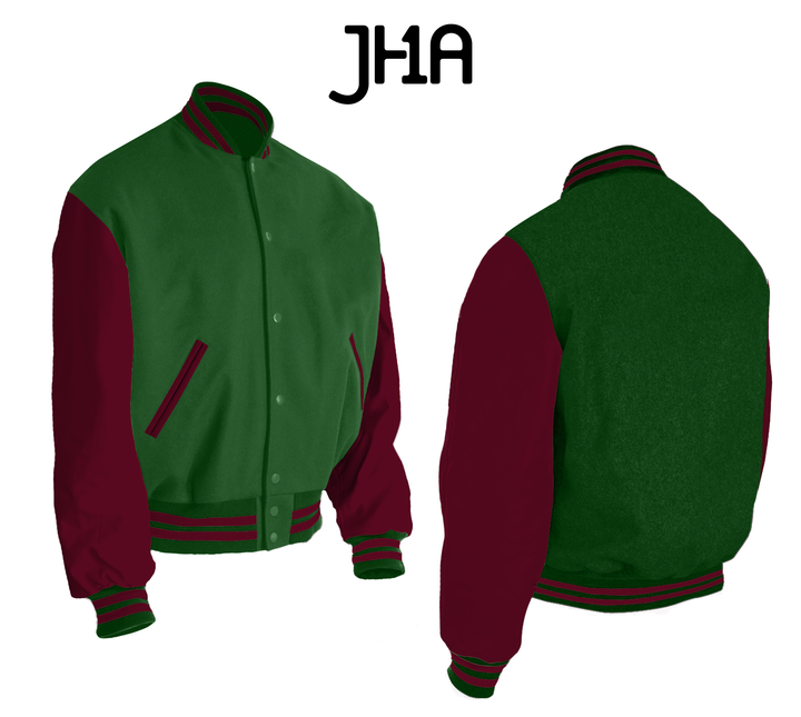 Varsity Jacket | Baylor Green