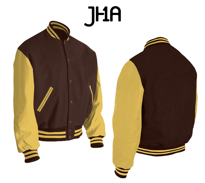 Varsity Jacket | Brown