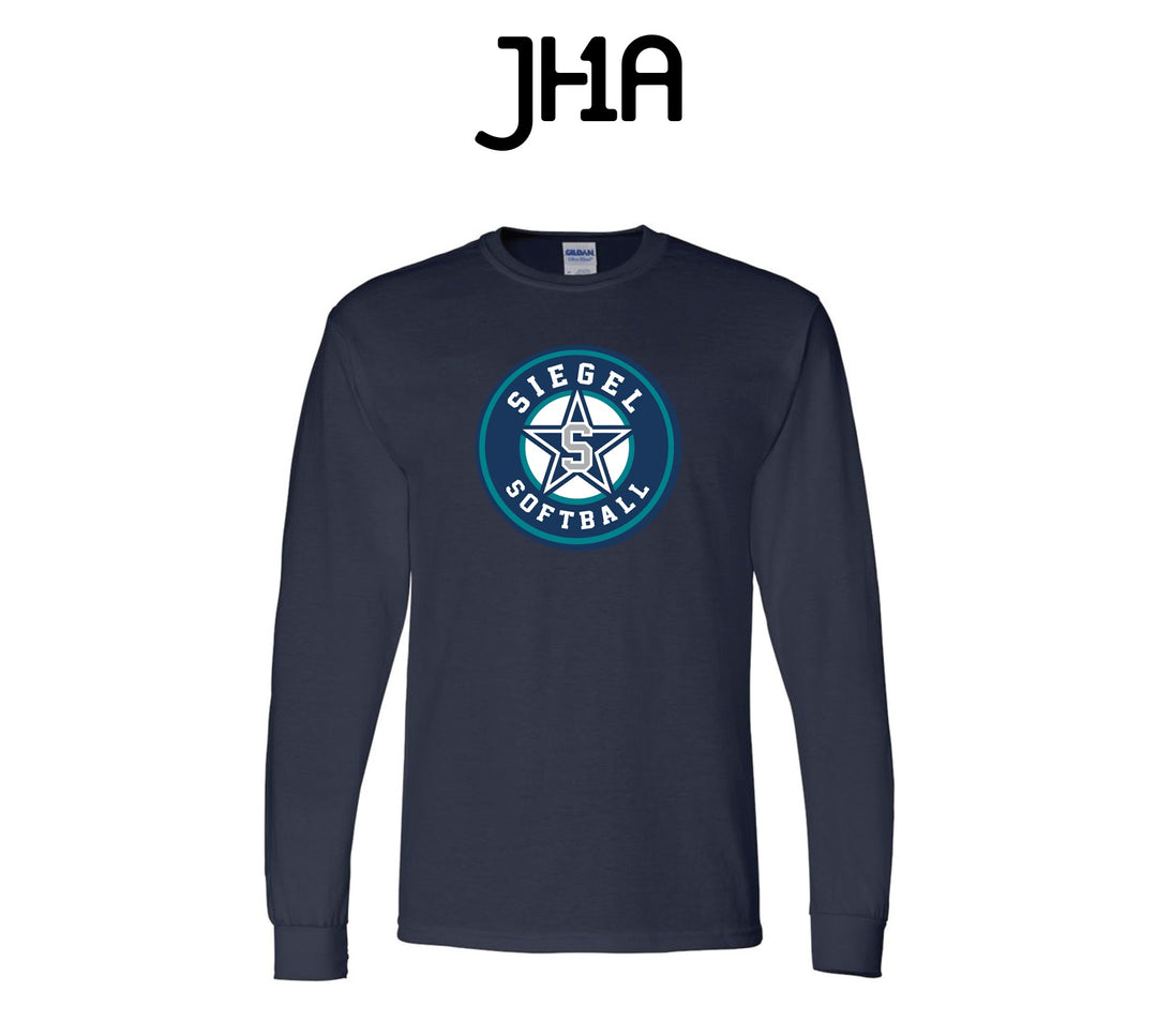 "Softball" Long Sleeve Shirt | Siegel High School