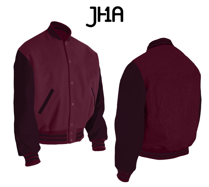 Varsity Jacket | Cherry Wine