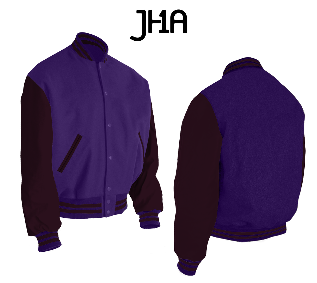 Varsity Jacket | Purple