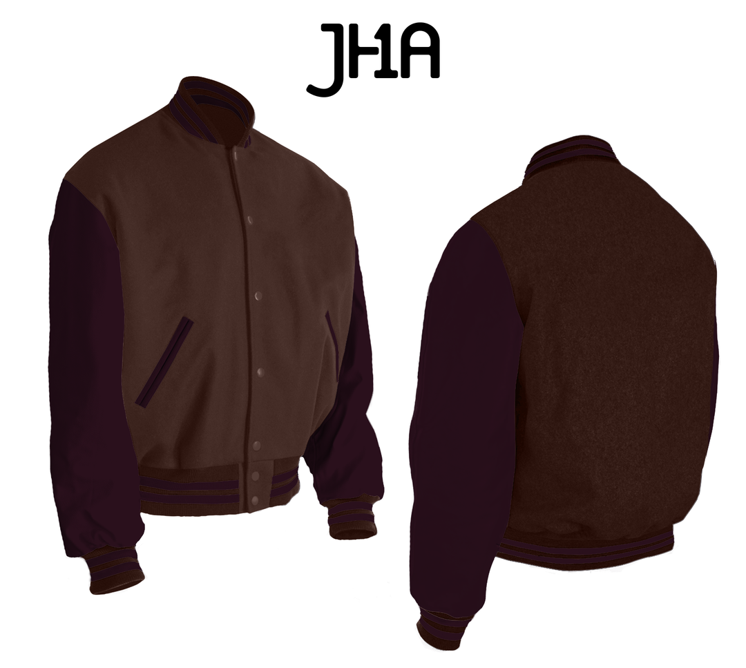 Varsity Jacket | Brown