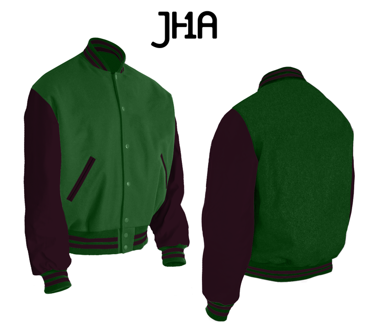 Varsity Jacket | Baylor Green
