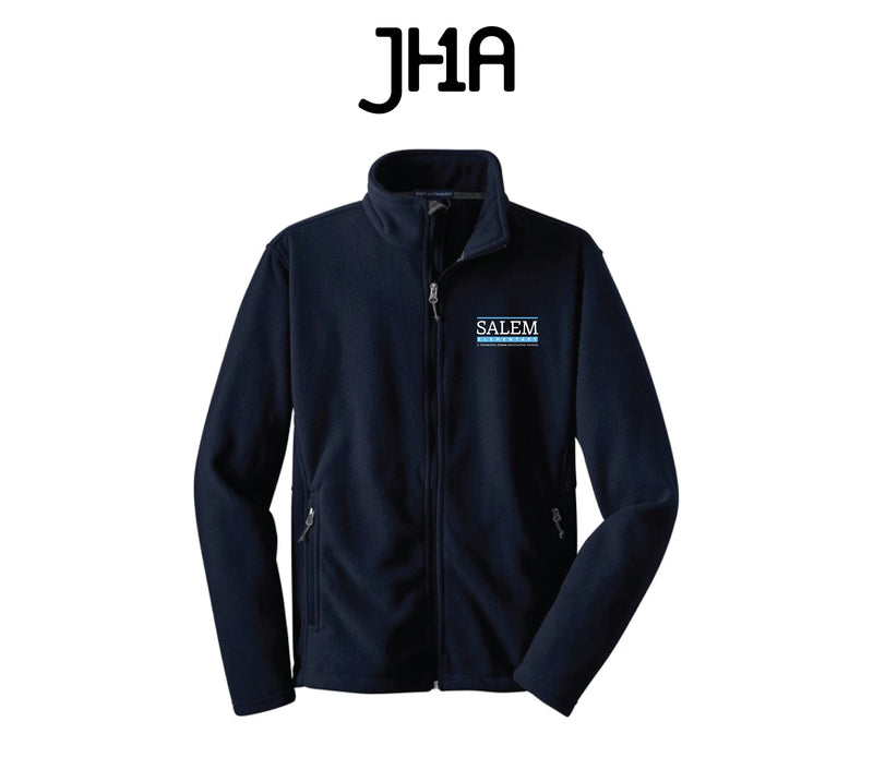 Men’s Navy Full Zip | Salem Elementary School