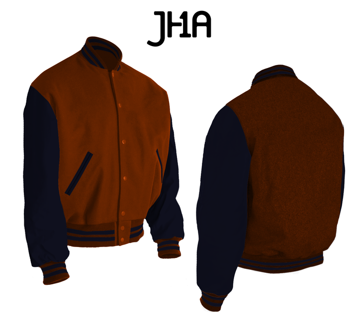 Varsity Jacket | Texas Orange