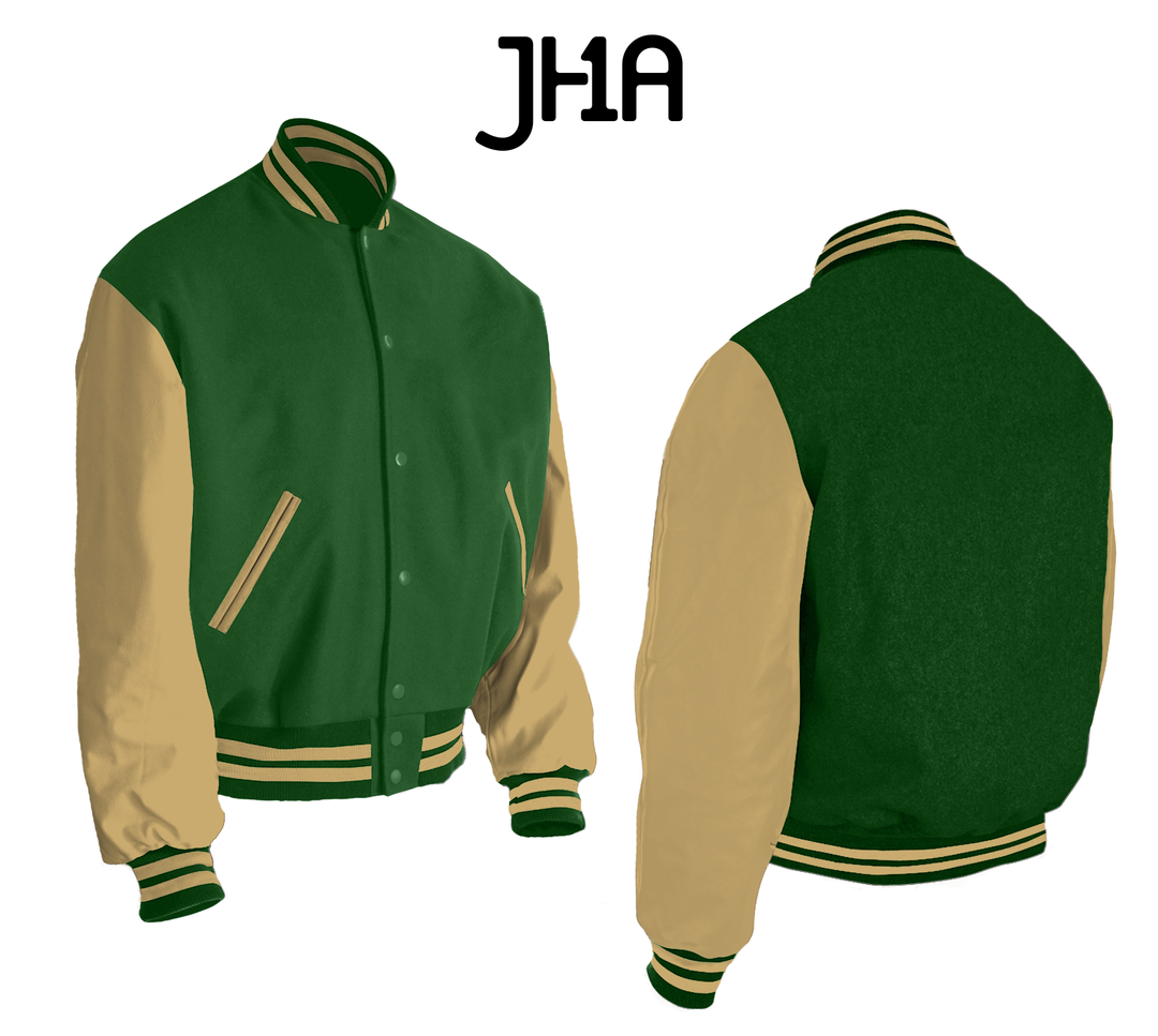 Varsity Jacket | Baylor Green