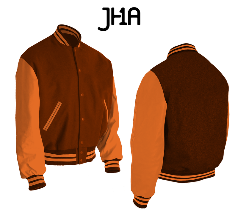 Varsity Jacket | Texas Orange