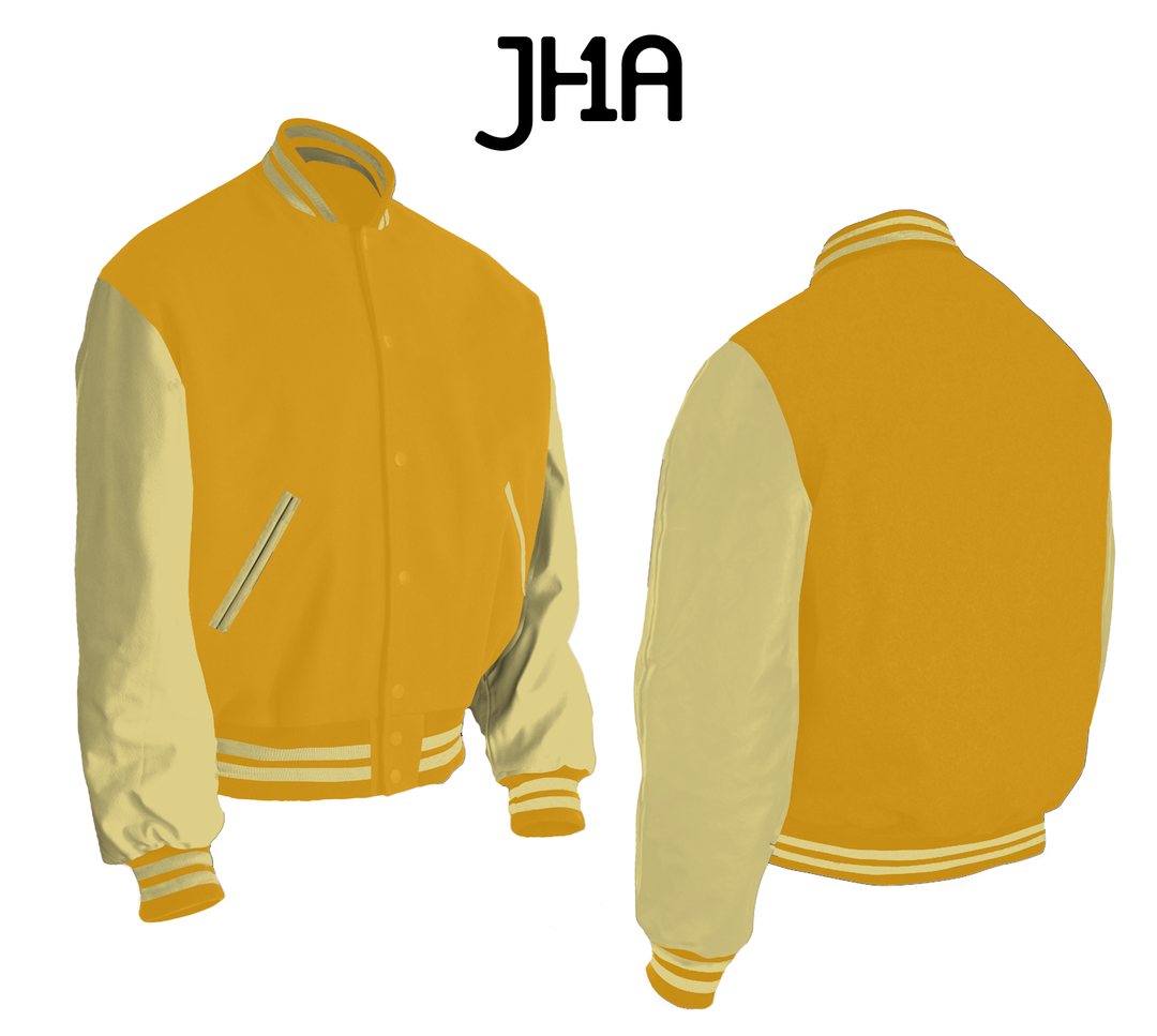 Varsity Jacket | Old Gold
