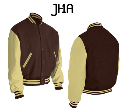 Varsity Jacket | Brown