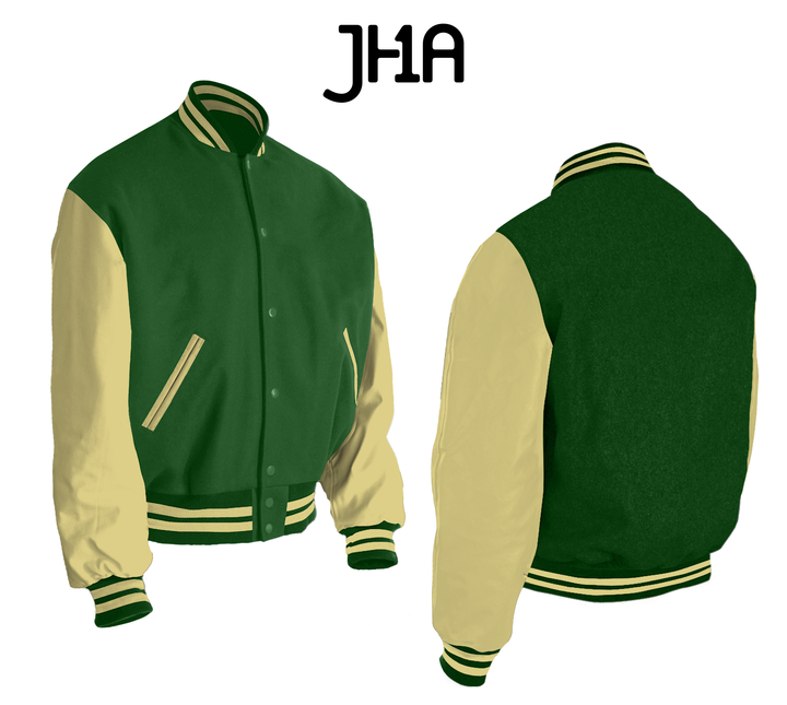 Varsity Jacket | Baylor Green