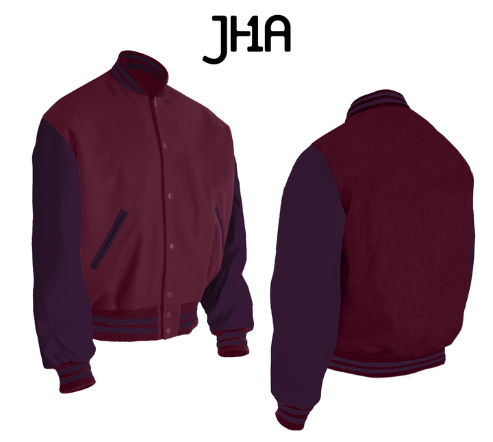 Varsity Jacket | Cherry Wine