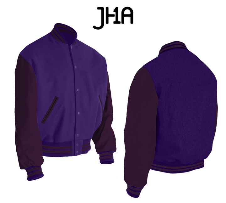 Varsity Jacket | Purple