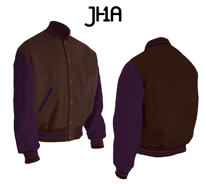 Varsity Jacket | Brown