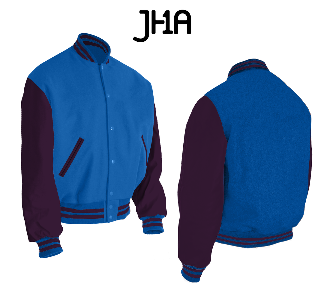 Varsity Jacket | Columbia Blue