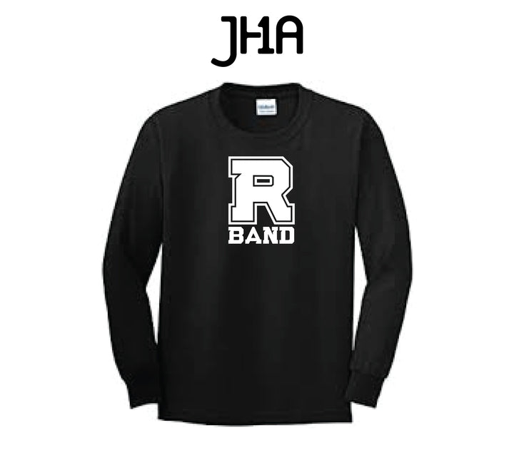 Long Sleeve Shirt | Rockvale High School Band (3 Colors)