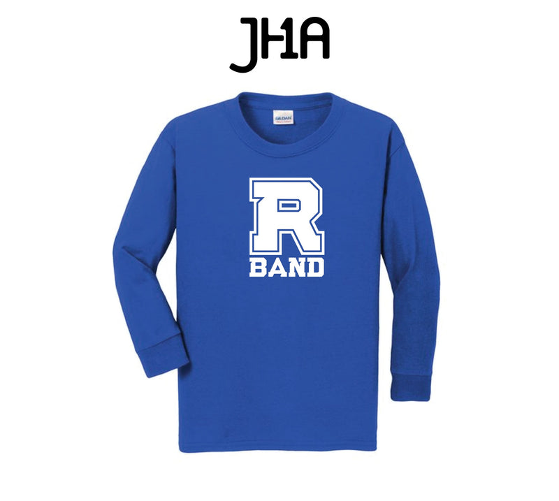 Long Sleeve Shirt | Rockvale High School Band (3 Colors)