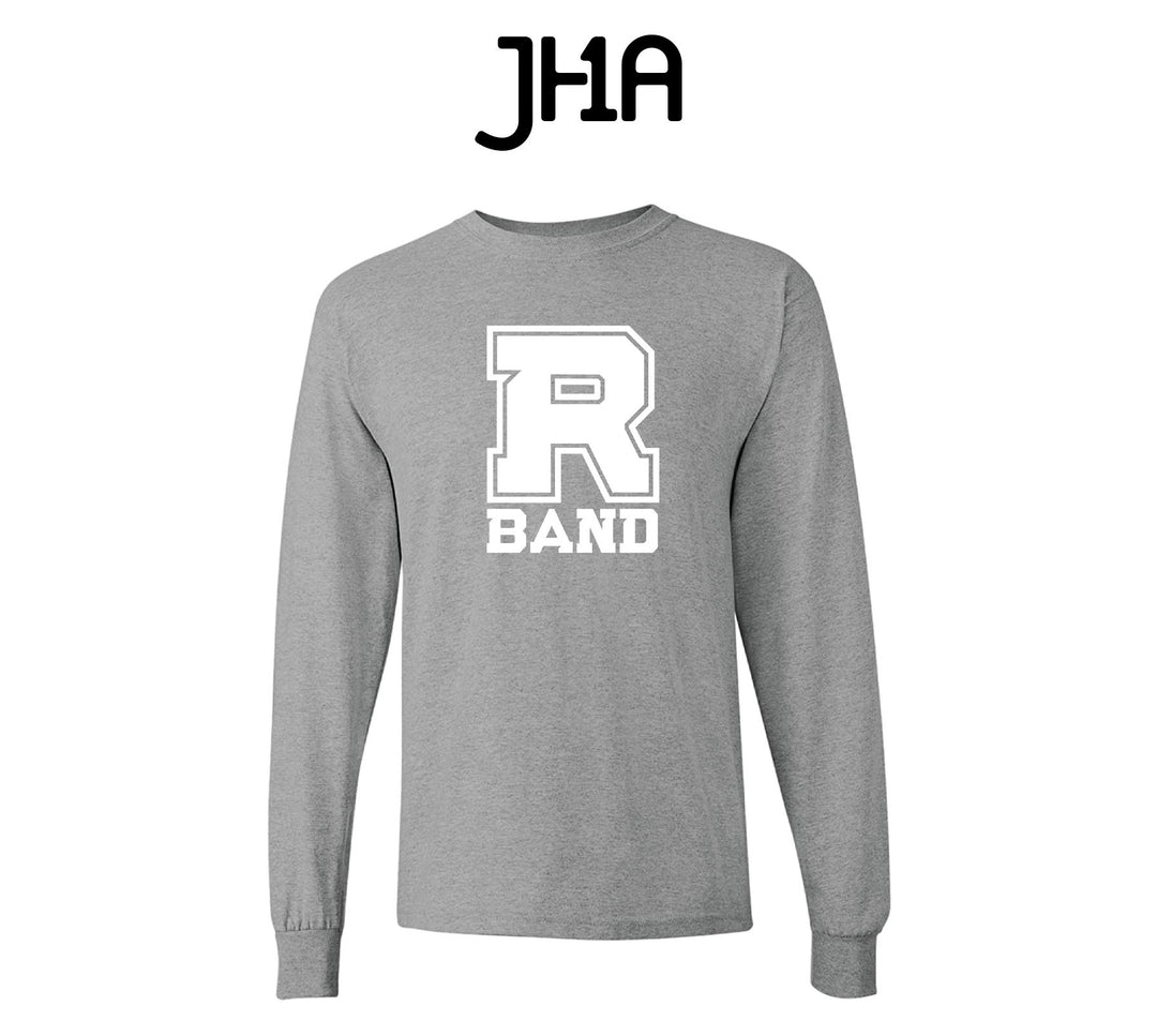 Long Sleeve Shirt | Rockvale High School Band (3 Colors)