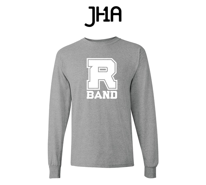 Long Sleeve Shirt | Rockvale High School Band (3 Colors)