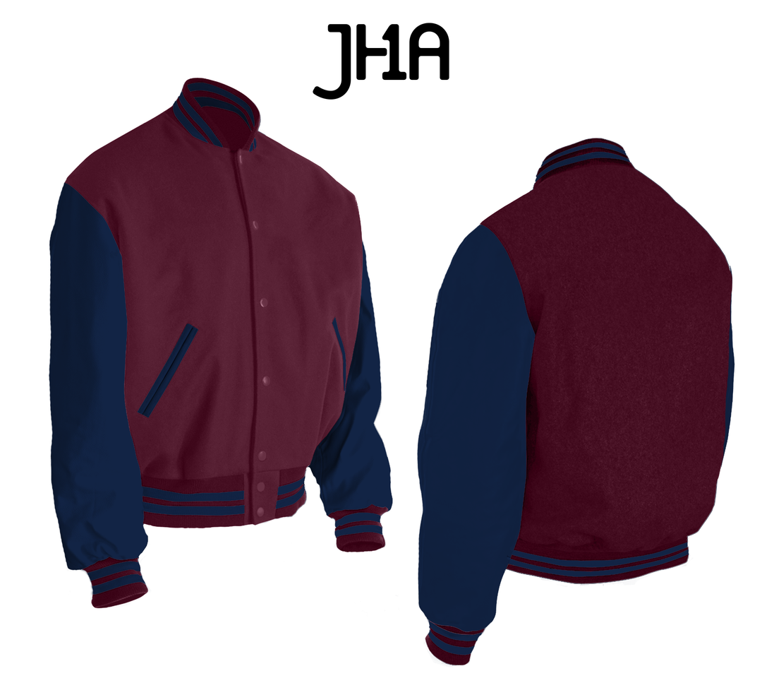 Varsity Jacket | Cherry Wine