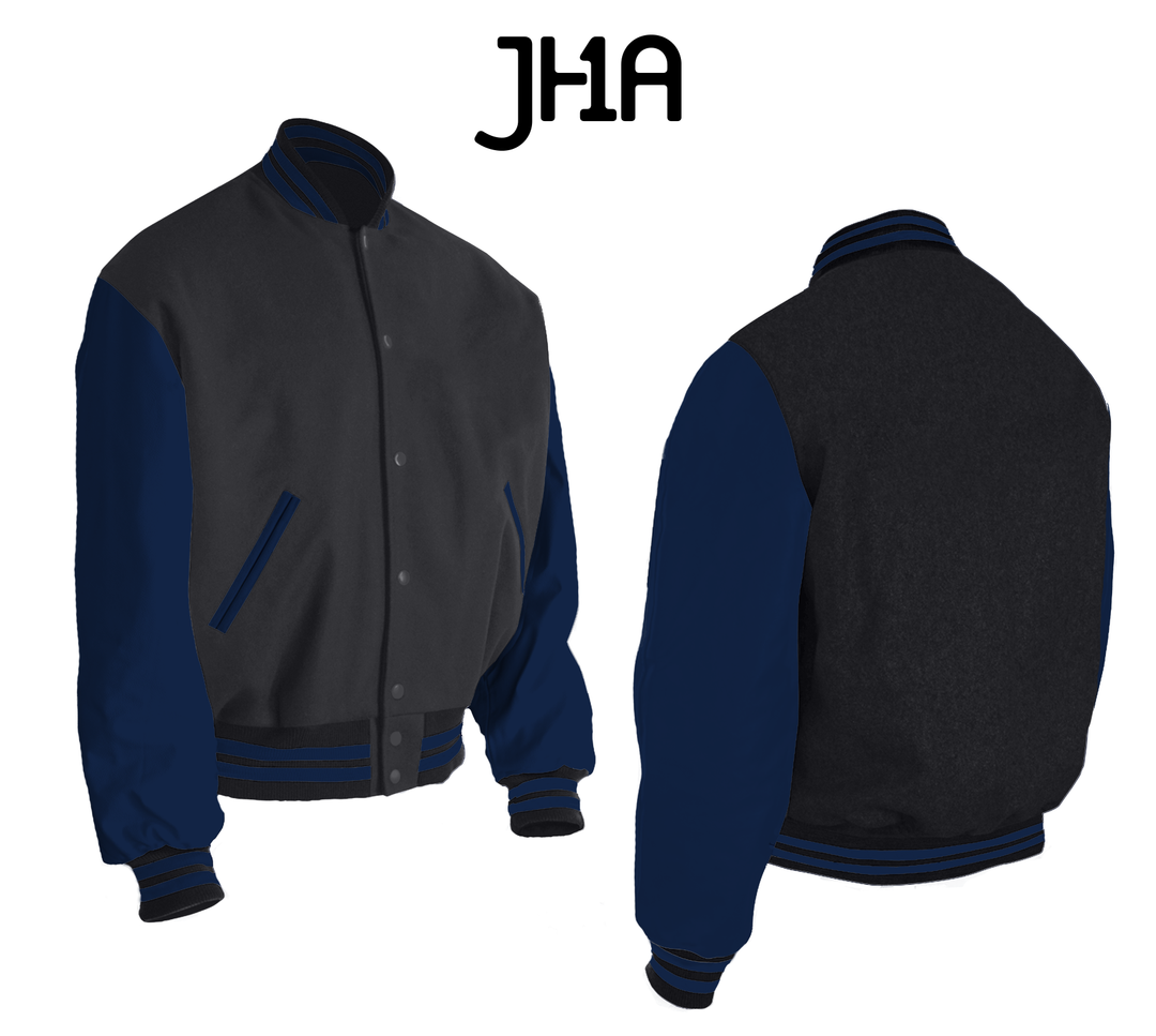 Varsity Jacket | Dark Grey