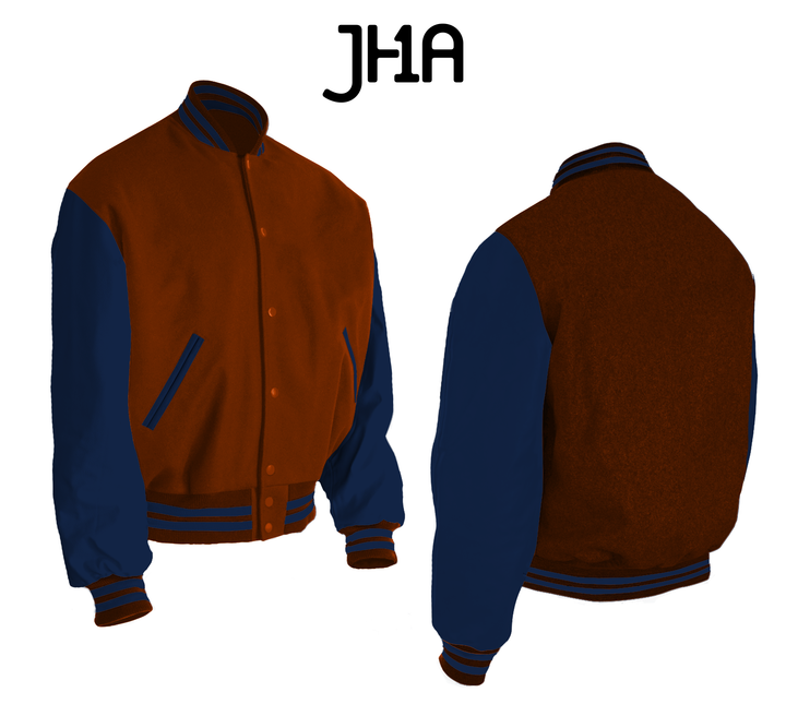 Varsity Jacket | Texas Orange