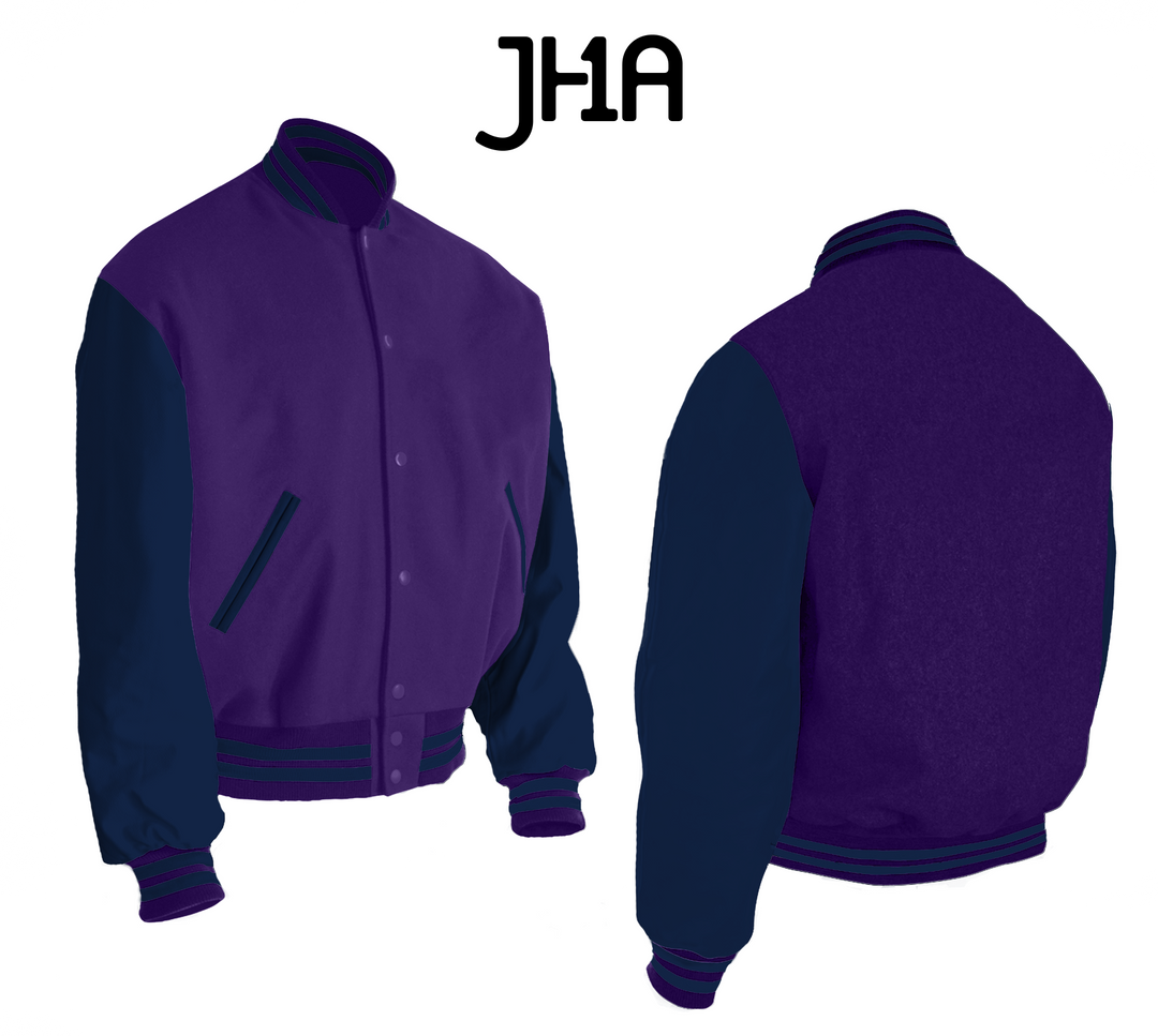 Varsity Jacket | Purple