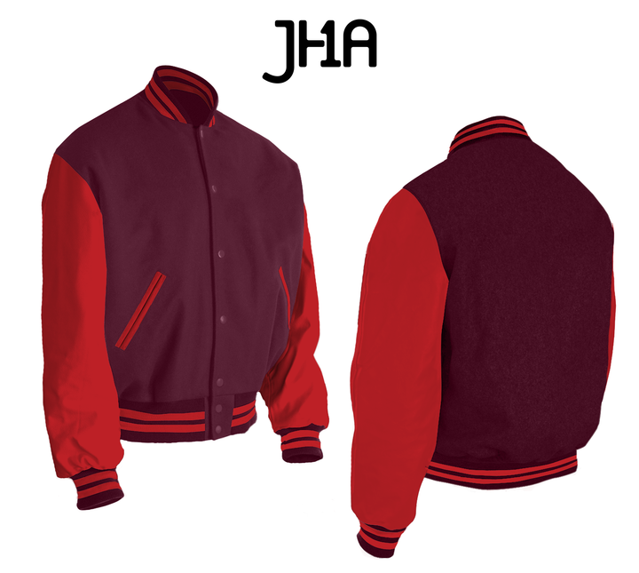 Varsity Jacket | Cherry Wine
