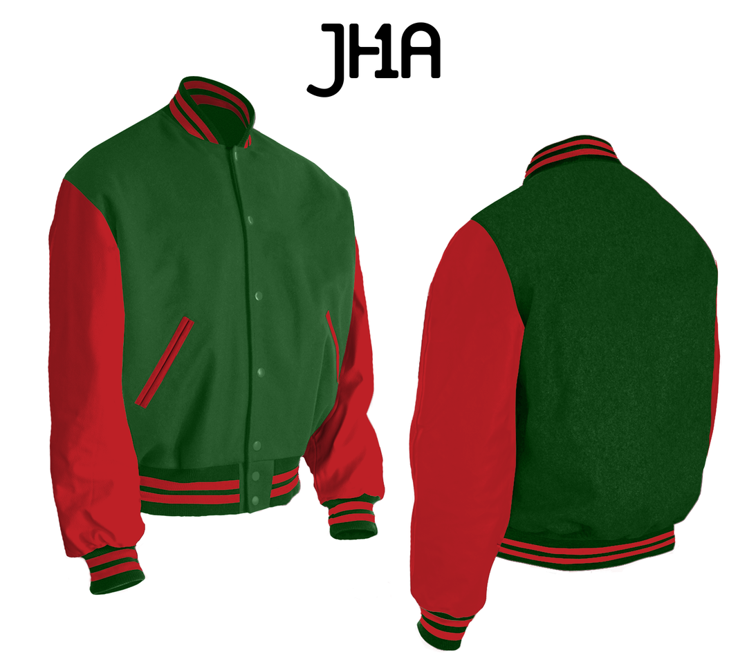 Varsity Jacket | Baylor Green