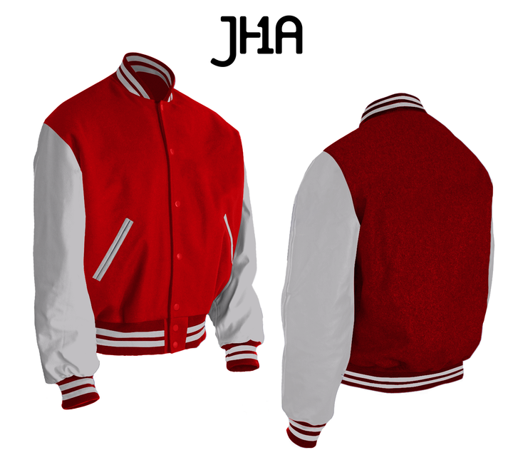 Varsity Jacket | Scarlet