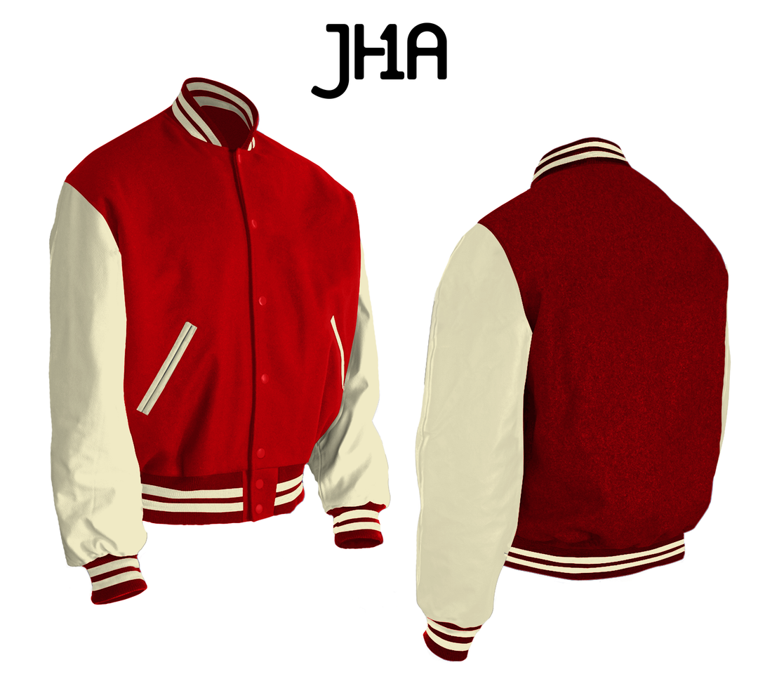 Varsity Jacket | Scarlet